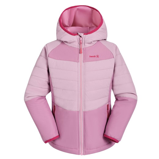 Kamik Celeste Padded Jacket (All-Season Jacket, Windproof, Reflective) Pink/Blossom Girls